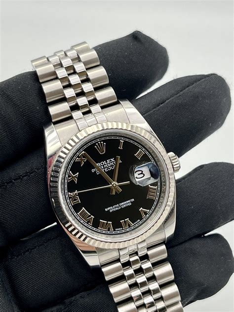 rolex datejust nero numeri romani|rolex datejust blu.